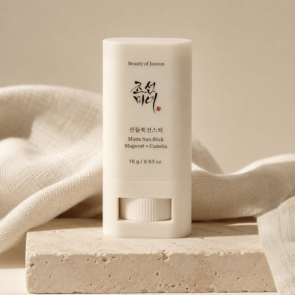 Beauty of Joseon - Matte Sun Stick Mugwort + Camelia (Protector Solar en Barra SPF50+) - Kaori Derm