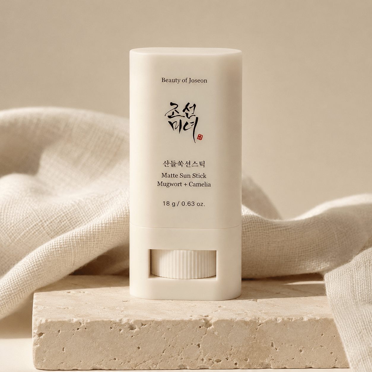 Beauty of Joseon - Matte Sun Stick Mugwort + Camelia (Protector Solar en Barra SPF50+) - Kaori Derm