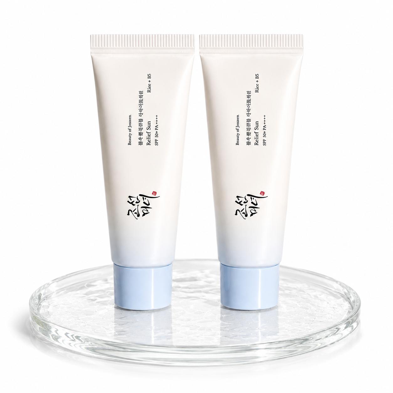 Beauty of Joseon - Relief Sun Aqua-Fresh Rice + B5 (Protector Solar Fluido 50ml) X2 - Kaori Derm