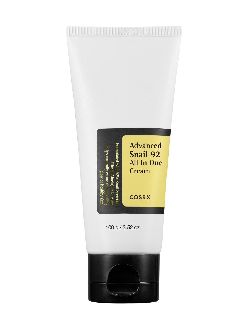 COSRX - Advanced Snail 92 (Crema Multibeneficio de Mucina de Caracol 100g) - Kaori Derm