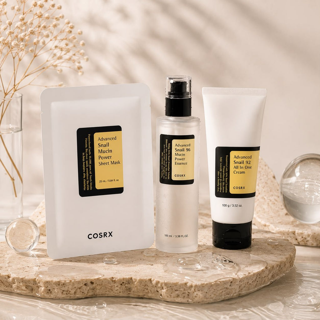 COSRX Kit "Snail Glow & Repair" - Kaori Derm