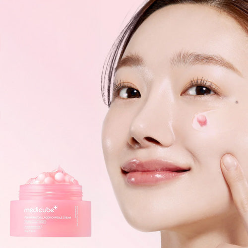 Medicube - PDRN Pink Capsule (Crema Facial Hidratante y Firmeza 55ml)