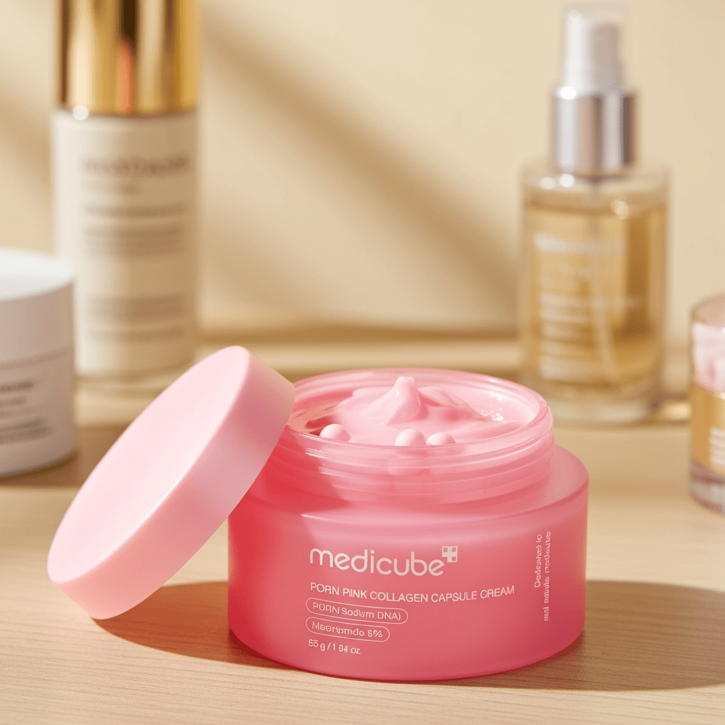 Medicube - PDRN Pink Capsule (Crema Facial Hidratante y Firmeza 55ml) - Kaori Derm