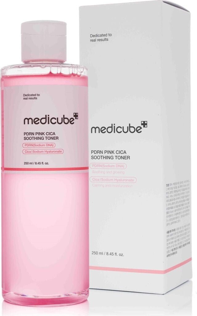 Medicube - PDRN Pink Cica Soothing Toner 250ml - Kaori Derm