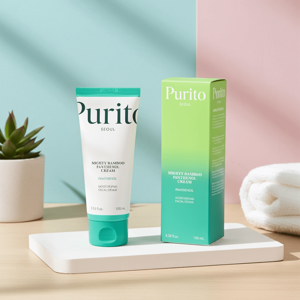 Purito Seoul - Mighty Bamboo Panthenol Cream 100ml - Kaori Derm