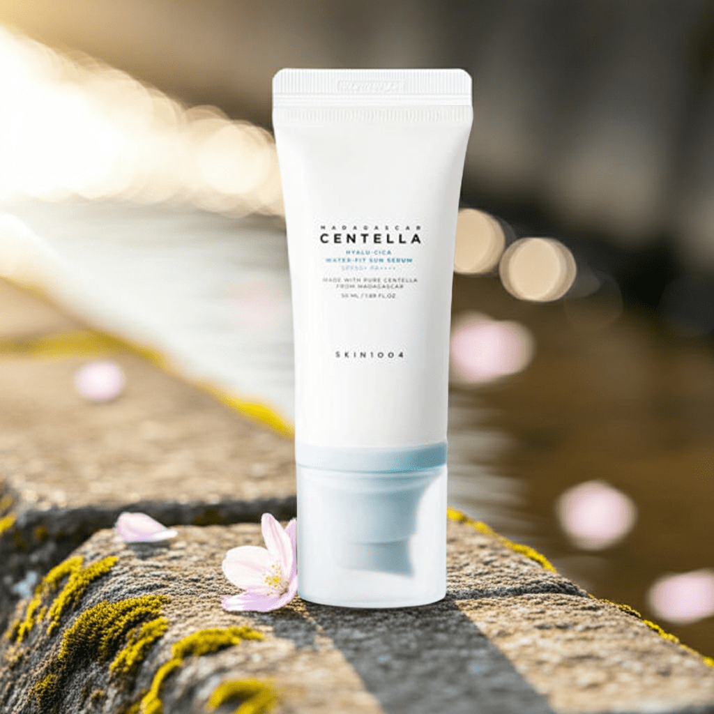 SKIN1004 - Madagascar Centella Hyalu-Cica Water-Fit Sun Serum SPF50+ PA++++ (50ml) - Kaori Derm